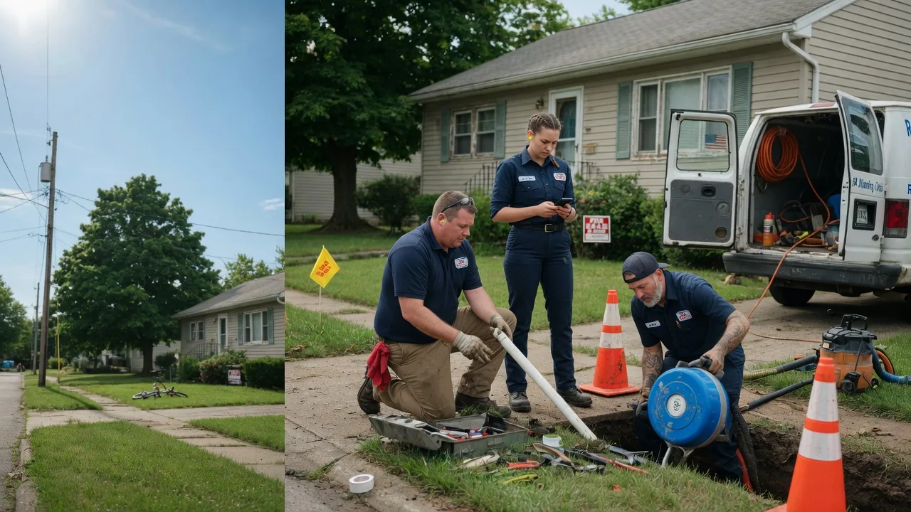 Sewer Line Repair in Mahomet, IL near me